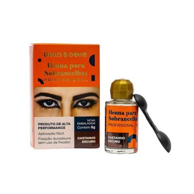 Henna castanho escuro- recomendado dele&dela